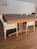 Authentieke Piet Hein Eek tafel - gesigneerd - 4,00 x 1,25 m, Huis en Inrichting, Tafels | Eettafels, Ophalen, Gebruikt, Eikenhout