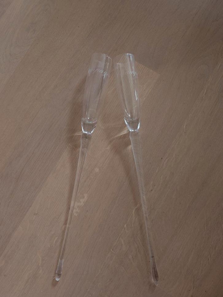 Rivièra Maison Champagneglazen - 45cm, Verzamelen, Glas en Borrelglaasjes, Nieuw, Overige typen, Ophalen of Verzenden