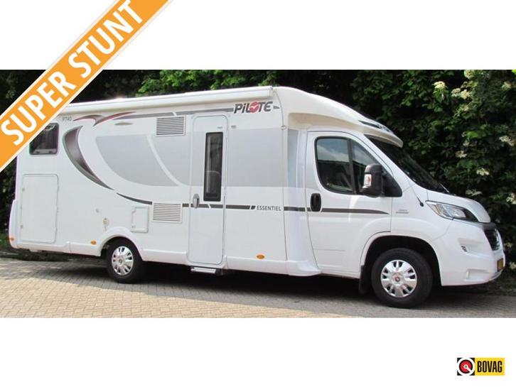 Pilote P 740 Lengtebedden, Caravans en Kamperen, Campers, Bedrijf, tot en met 2, Half-integraal, Pilote, Diesel, Handgeschakeld