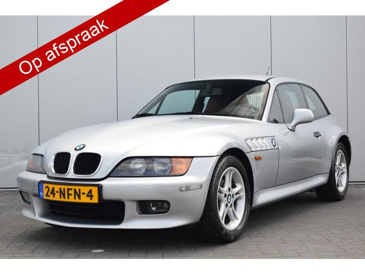 BMW Z3 Coupé 2.8 Automaat Arktissilber 95dkm! (bj 1999), Auto's, Oldtimers, Bedrijf, Te koop, ABS, Airbags, Airconditioning, Alarm