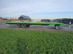 platte wagen/ oplegger 12 meter, Zakelijke goederen, Agrarisch | Werktuigen, Ophalen, Akkerbouw, Transport