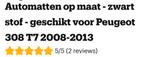Peugeot 308 automatten, Auto diversen, Automatten, Ophalen of Verzenden, Zo goed als nieuw