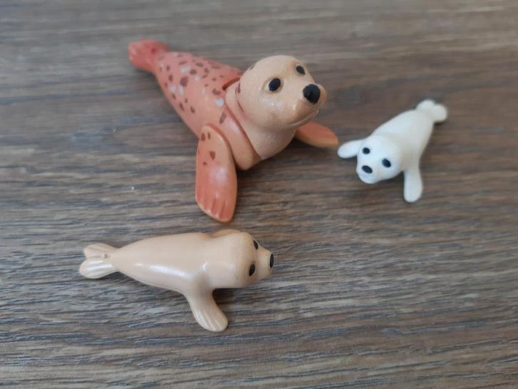 Playmobil Family Fun Zeehond met Pups 9069, Kinderen en Baby's, Speelgoed | Playmobil, Zo goed als nieuw, Complete set, Ophalen of Verzenden
