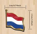 Nederlandse vlag speld, Verzamelen, Speldjes, Pins en Buttons, Verzenden, Nieuw