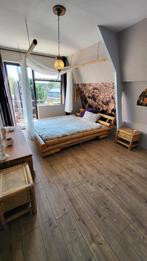Bamboo bed 2 persoons, Huis en Inrichting, Ophalen, Bohemian, Ibiza, natuurlijk, zen, Beige, Tweepersoons