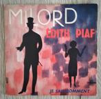 Edith Piaf single Milord, Cd's en Dvd's, Vinyl Singles, Gebruikt, 7 inch, Single, Ophalen of Verzenden