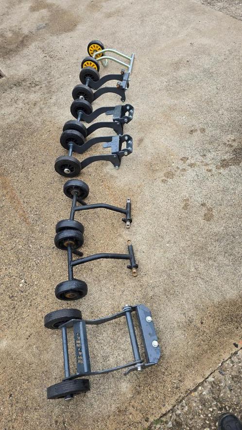 Diverse soorten wielset voor trilplaat o.a. BELLE PCX 13/40, Tuin en Terras, Hand-tuingereedschap, Zo goed als nieuw, Overige soorten