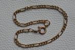 Figaro Schakel Armband, Verzenden, Goud, Zilver