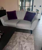 Te koop mooie bankstellen 3+2+1 sits Kleur is grijs, Ophalen, Zo goed als nieuw, 75 tot 100 cm, Rechte bank