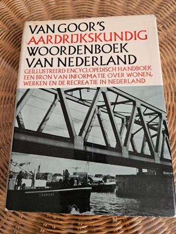 Van Goor's Aardrijkskundig woordenboek van NL beschikbaar voor biedingen