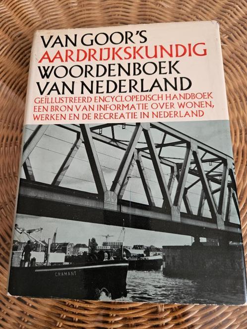 Van Goor's Aardrijkskundig woordenboek van NL, Boeken, Encyclopedieën, Gelezen, Overige onderwerpen, Ophalen of Verzenden