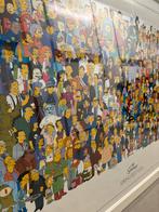 The Simpsons Springfield U.S.A. Poster (Ingelijst), Ophalen of Verzenden