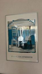 Rosina Wachtmeister poster gesigneerd, Ophalen, Rechthoekig Staand, Met lijst, Deurposter of groter