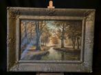 Landschap Verhaaf, Antiek en Kunst, Kunst | Schilderijen | Klassiek, Ophalen of Verzenden