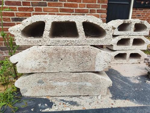 5x Beton Broodjes - VBI Broodjesvloer, Doe-het-zelf en Verbouw, Vloerdelen en Plavuizen, Gebruikt, Overige typen, Overige materialen