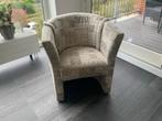Stijlvolle Kaptafel / Leesstoel, Ophalen, Gebruikt, Minder dan 75 cm, Stof