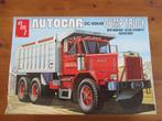 Autocar DC-9964B Dump Truck (AMT 1/25), Overige merken, Groter dan 1:32, Ophalen of Verzenden, Zo goed als nieuw
