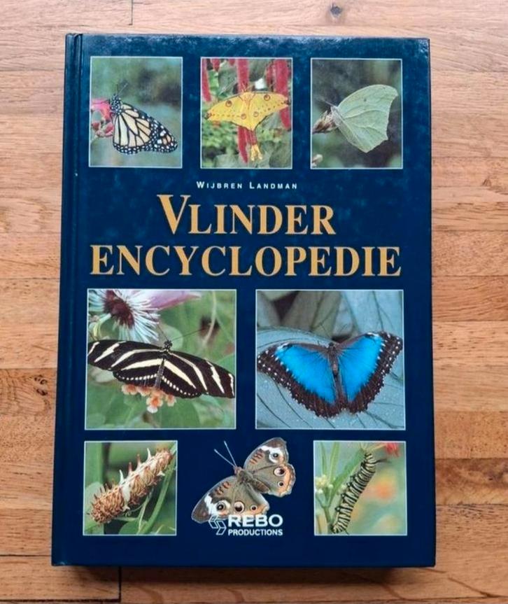 Vlinder encyclopedie prachtig informatief fotoboek, Boeken, Natuur, Zo goed als nieuw, Ophalen of Verzenden