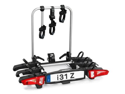 Uebler i31Z - 2025 - 3 fietsen - Inklapbaar - Kantelbaar, Auto diversen, Fietsendragers, Nieuw, Trekhaakdrager, 3 fietsen of meer