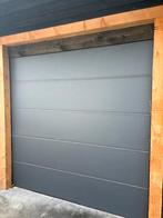 Garagedeur panelen - nieuw  licht beschadigd antraciet, Ophalen, 120 cm of meer, Garagedeur, Zo goed als nieuw