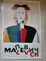 Kazimir Malevich Poster Stedelijk Museum Amsterdam, Rechthoekig Staand, Ophalen of Verzenden, Zo goed als nieuw, A1 t/m A3