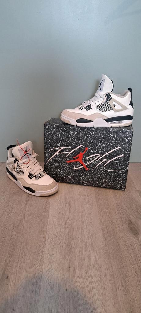 Air Jordan 4 Military Black, Kleding | Heren, Schoenen, Zo goed als nieuw, Sneakers of Gympen, Overige kleuren, Ophalen of Verzenden