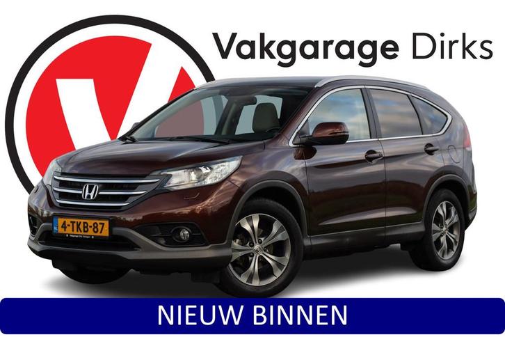 Honda CR-V 2.0 AWD Executive ✅ Leder ✅ Pano ✅ Xenon, Auto's, Honda, Bedrijf, Te koop, CR-V, 4x4, ABS, Achteruitrijcamera, Airbags