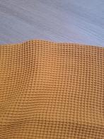 Wafelstof lap okergeel 120x150, Nieuw, 30 tot 200 cm, Ophalen of Verzenden, 120 cm of meer