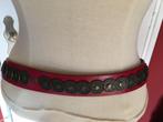 nieuwe rode riem met munten, Kleding | Dames, Ophalen, Tailleriem, Rood, 90 tot 100 cm