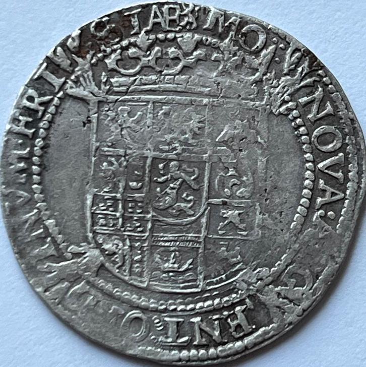 Friesland schaarse arendschelling zonder jaartal, Postzegels en Munten, Munten | Nederland, Losse munt, Overige waardes, Vóór koninkrijk