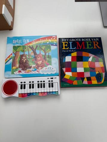 Het grote boek van Elmer + speel een liedje beschikbaar voor biedingen