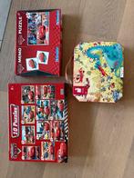 Cars draken puzzle memo 3 dozen 12 puzzels 1 memo, Ophalen of Verzenden, 10 tot 50 stukjes, Gebruikt