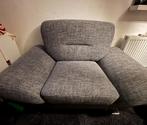 Grijze loveseat, bank met metalen poten, Ophalen, Gebruikt, Metaal, 75 tot 100 cm
