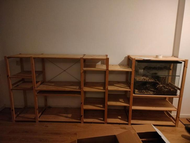 Ivar Stellingkast t.e.a.b., Huis en Inrichting, Kasten | Stellingkasten, Zo goed als nieuw, Ophalen