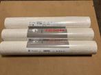 Nieuw Rasch behang krokodillenleer look- 3 rollen, 16m2, Huis en Inrichting, Ophalen, Minder dan 10 m², Wit