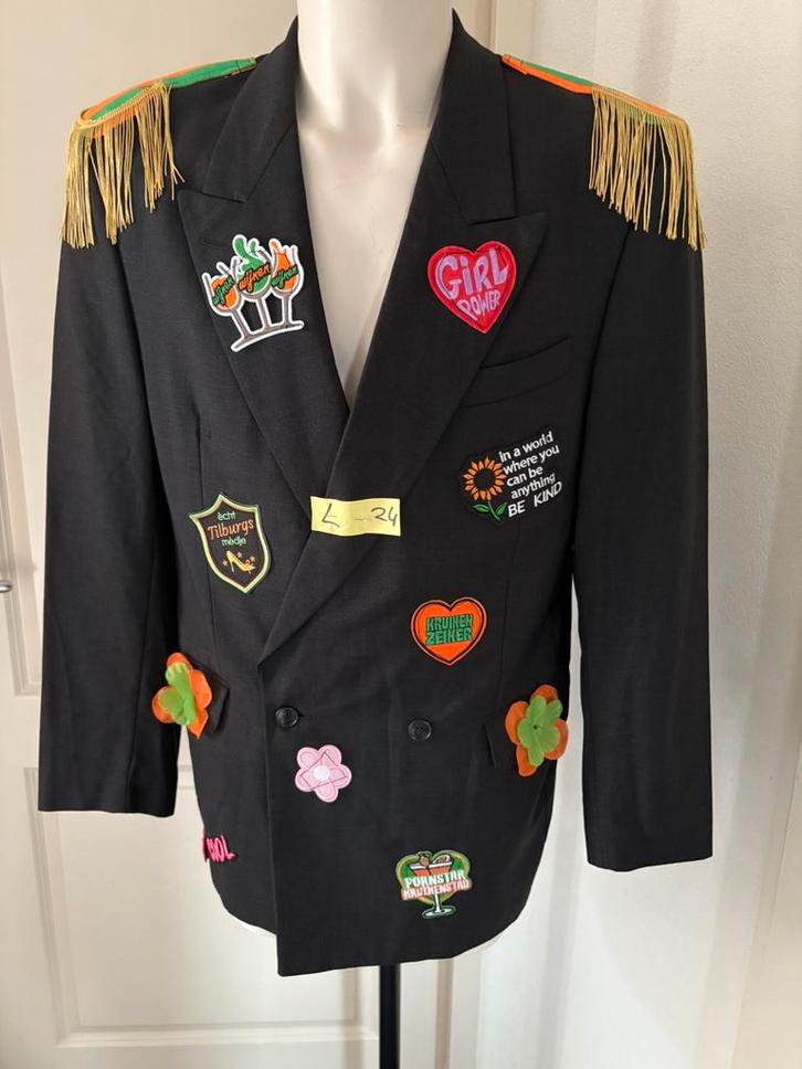 (24) Kruikenstad Colbert/Jas maat L unisexs carnaval, Kleding | Dames, Carnavalskleding en Feestkleding, Zo goed als nieuw, Ophalen of Verzenden