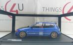 Solido 1:18 Honda Civic EG6 1991 blauw metallic/matt zwart, Hobby en Vrije tijd, Modelauto's | 1:18, Ophalen of Verzenden, Nieuw