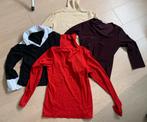4 Dames T-shirts / (kol)truien Lange Mouw Maat 38, Maat 38/40 (M), Ophalen of Verzenden, Zo goed als nieuw, Lange mouw