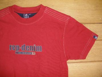 REP t- shirt rood maat 140 beschikbaar voor biedingen