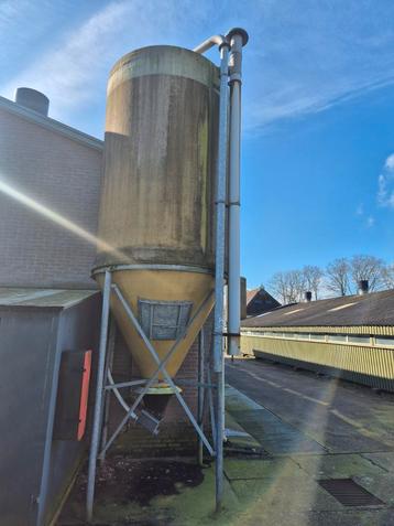 Silo's van 8 tot 30 m3 en voermachines beschikbaar voor biedingen