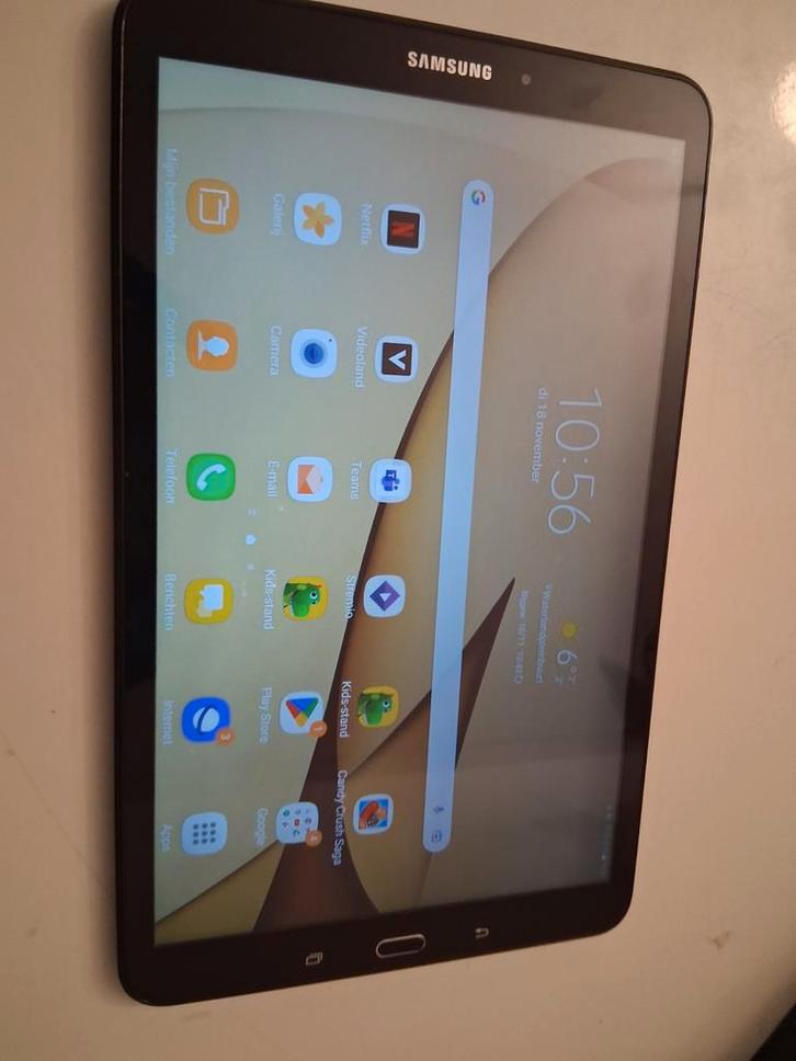 Te koop, Samsung Galaxy Tablet A SM -T585., Computers en Software, Apple iPads, 10 inch, 16 GB, Wit, Ophalen of Verzenden