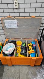 Oranje speelgoed kist, Ophalen, Gebruikt, Jongen of Meisje