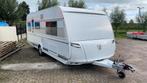 Tabbert Vivaldi 560 TD 2017. Luxe uitvoering. Mover. Airco., Caravans en Kamperen, Caravans, Omvormbare zithoek, Schokbreker, Rondzit