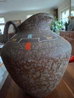 XXL Scheurich Vaas, Handgeschilderd, WGP, Ophalen of Verzenden