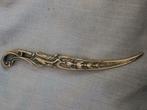 Art Nouveau messing brievenopener, briefopener, Antiek en Kunst, Curiosa en Brocante, Ophalen of Verzenden