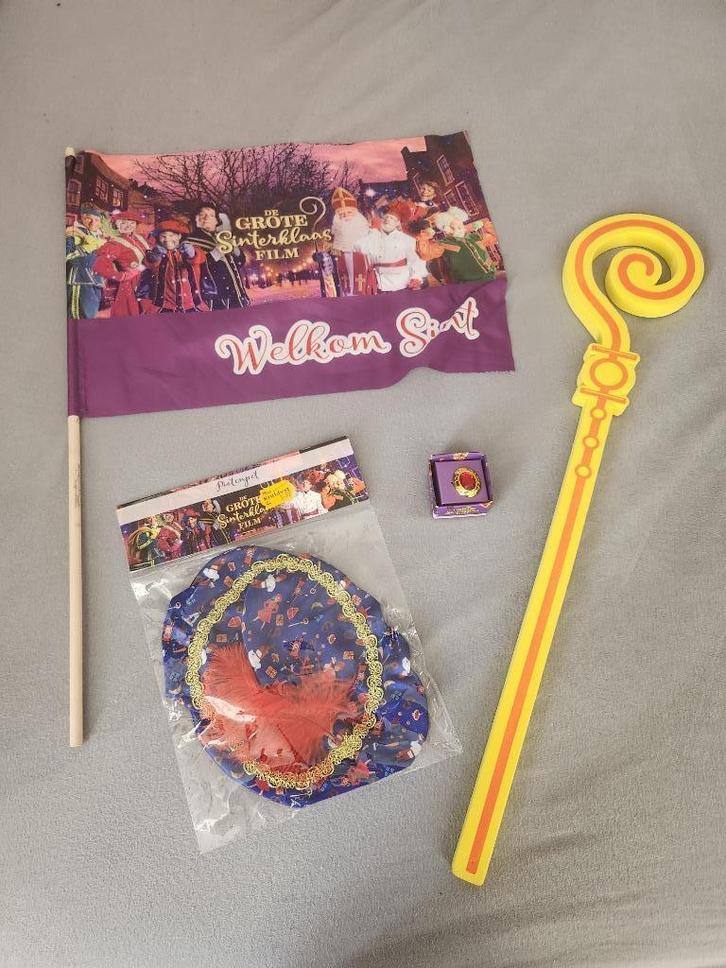 Sinterklaas setje de grote Sinterklaas film - ZGAN, Diversen, Sinterklaas, Zo goed als nieuw, Ophalen of Verzenden