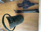 Beschilderde kolenkit met accessoires, Antiek en Kunst, Antiek | Woonaccessoires, Ophalen