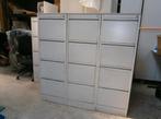 2 x Bisley archiefkasten/hangmapkasten met vier lades, Ophalen, Gebruikt, 25 tot 50 cm, Minder dan 100 cm