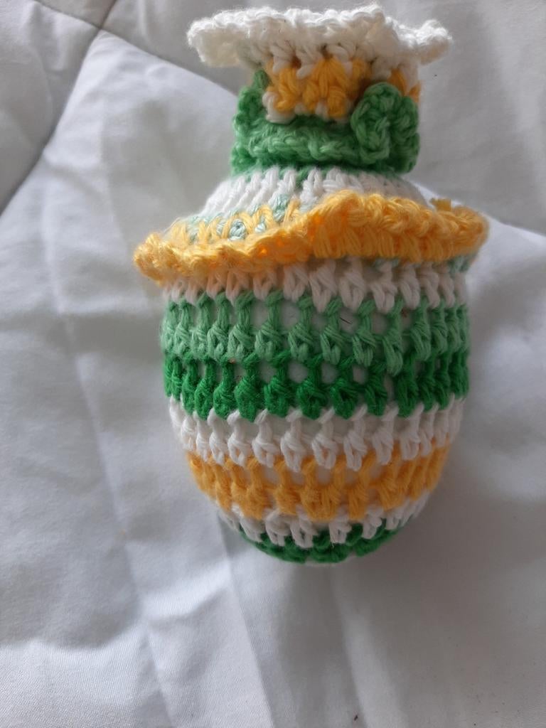 Gehaakt Paasei - Handgemaakt Decoratie, Ophalen of Verzenden, Nieuw, Haken, Overige typen