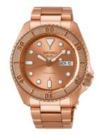 Unisex horloge Seiko SRPE72K1 Roze goud (Ø 42 mm), Staal, Polshorloge, Nieuw, Ophalen of Verzenden